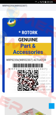 WRP82356(W8932307)    Rotork