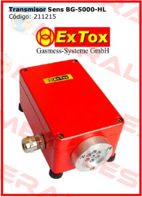 Sens BG-5000-HL ExTox Gasmess-Systeme