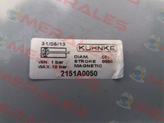 P/N: 120.000658, Type: 21.51A.0050 Kuhnke