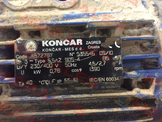 A572787 Koncar