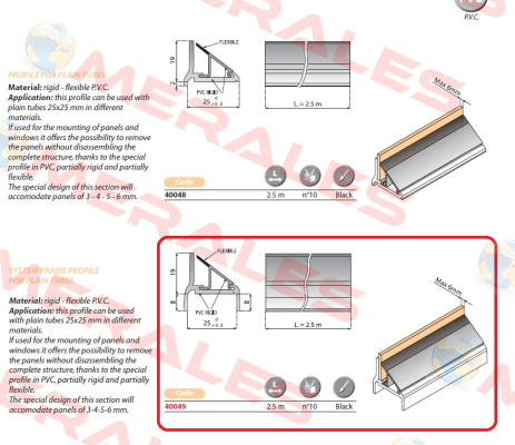 40048  obsolete/replacement 40049 System Plast