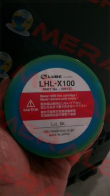 249137 Type LHL-X100-7 Lube