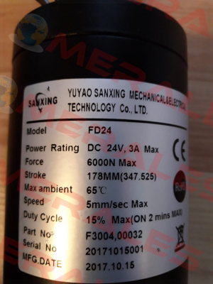 FD24 motor Sanxing