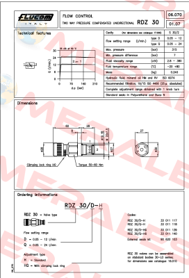 RDZ30D-HG Flucom