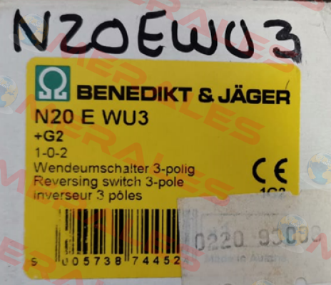 N20 E WU3+G2 Benedict