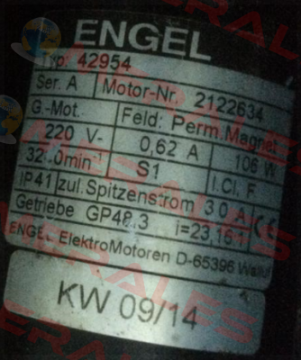 4273230 Engel Motor