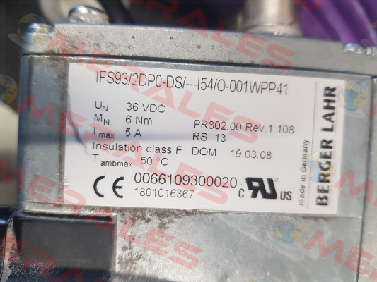 IFS93/2DP0-DS/---I54/O-001WPP41 alternative ILS1B853PC1A0 Berger Lahr (Schneider Electric)