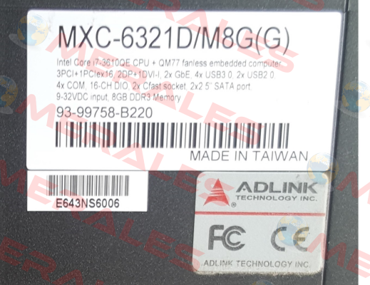 MXC-6231D/M8G Adlink