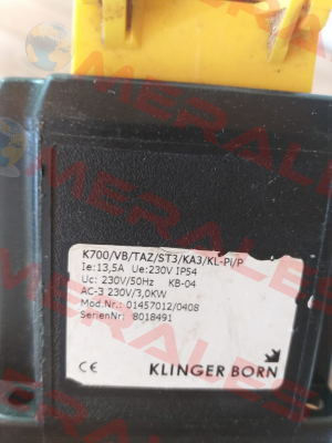 K700 (0145.7012) Klinger Born