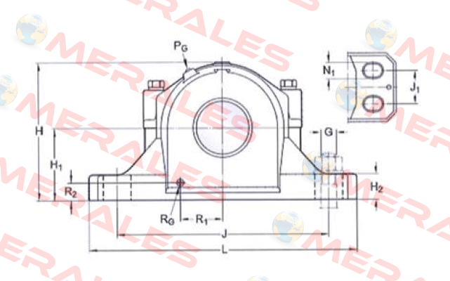 SAF 23032 K-TIMKEN Timken