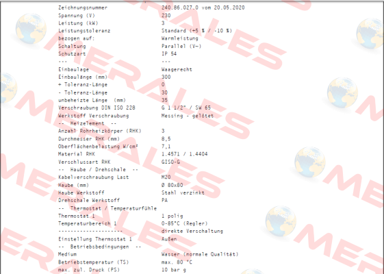 ERCT/30-3,0-230 Schniewindt