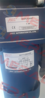 90YT 120GV22 120W 220V, 1.24A JSCC AUTOMATION CO., LTD.