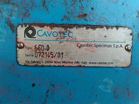 001-RE090-Spare Cavotec