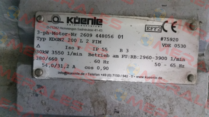 2609 448056 01 OEM  Küenle