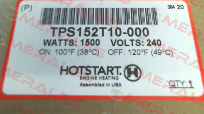 TPS152T10-000 Hotstart