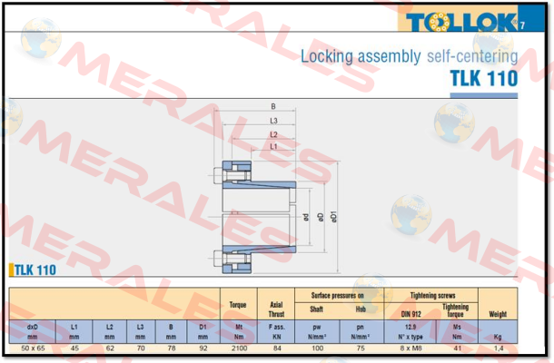 T110050X065 Tollok