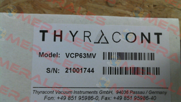 VCP63MV Thyracont