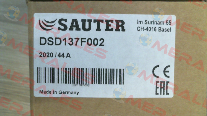 DSD137F002 Sauter