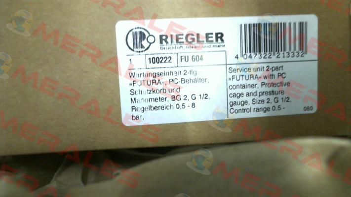 100222 / FU 604 Riegler