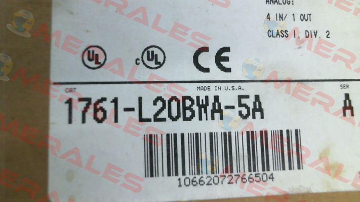 1761-L20BWA-5A Allen Bradley (Rockwell)