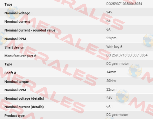 DO 259.3710.3B.00 / 3054 Doga