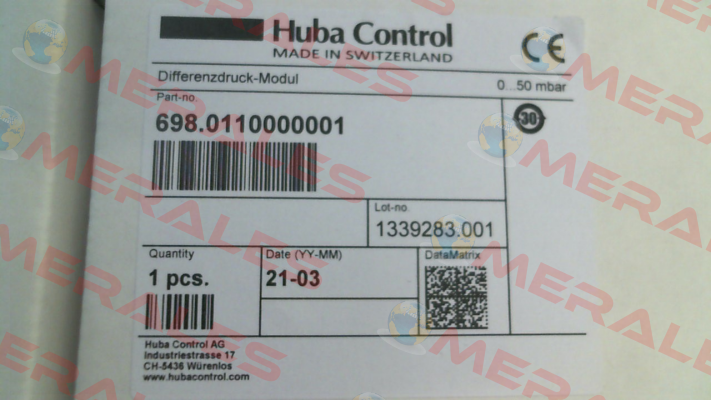 698.0110000001 Huba Control