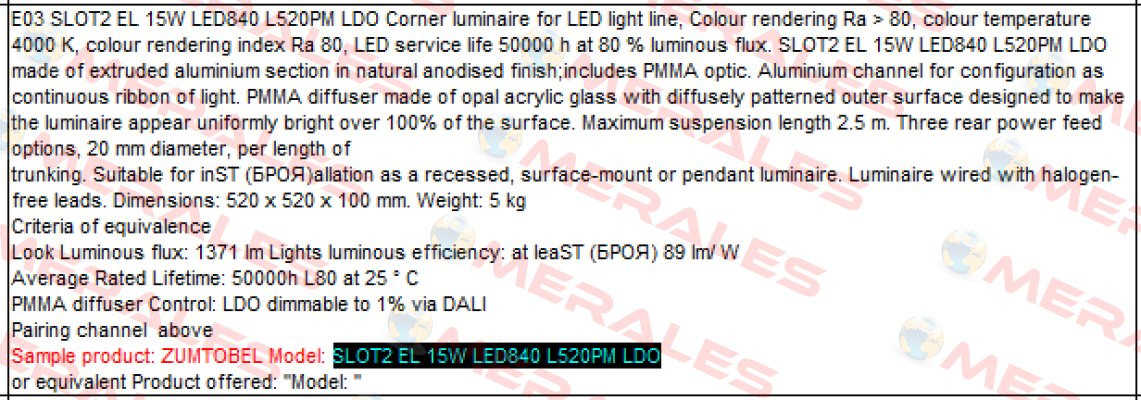 SLOTLIGHT INFINITY luminaire + corner 3  Zumtobel