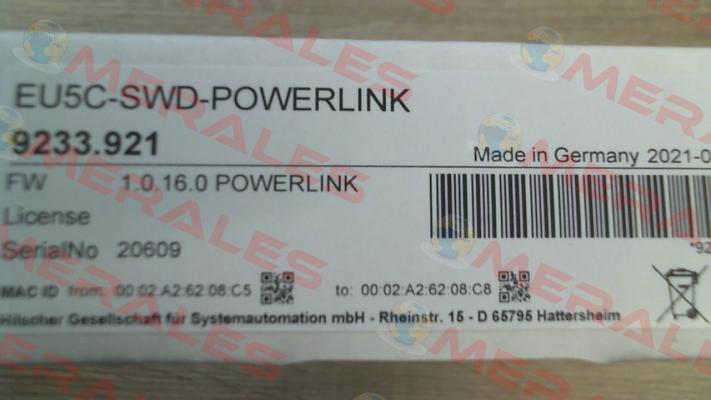 EU5C-SWD-POWERLINK Hilscher