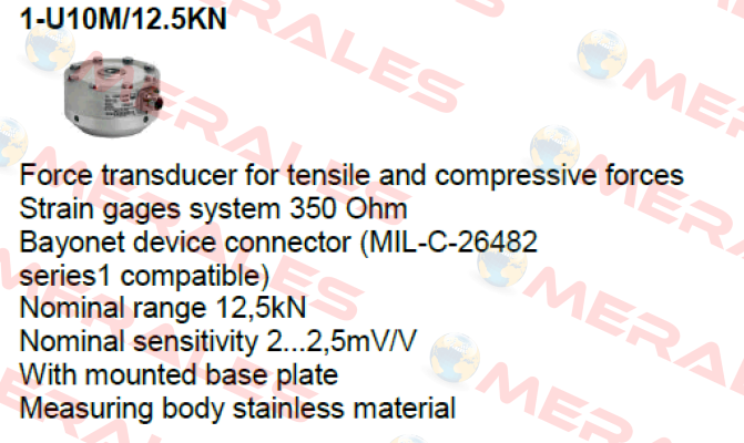 1-U10M/12.5KN  Hbm