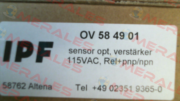 OV58A854 IPF Electronic