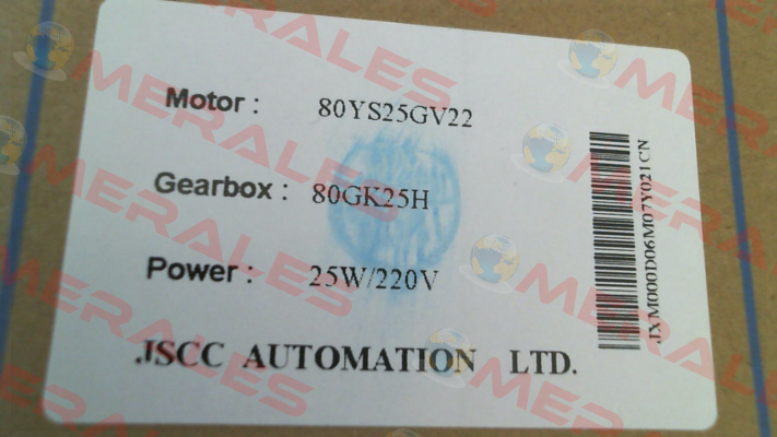 80GK25H JSCC AUTOMATION CO., LTD.