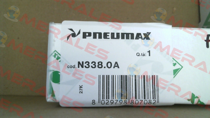 N338.0A (3/2 NC) Pneumax