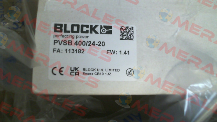 PVSB 400/24-20 Block