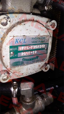 VPKC-F20-A1-02-D KCL HYDRAULIC PUMPS