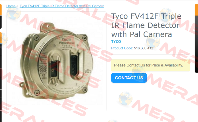 FV412F  Tyco Fire