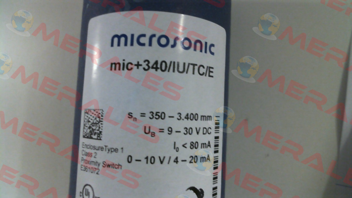 p/n: 22421, Type: mic+340/IU/TC/E Microsonic