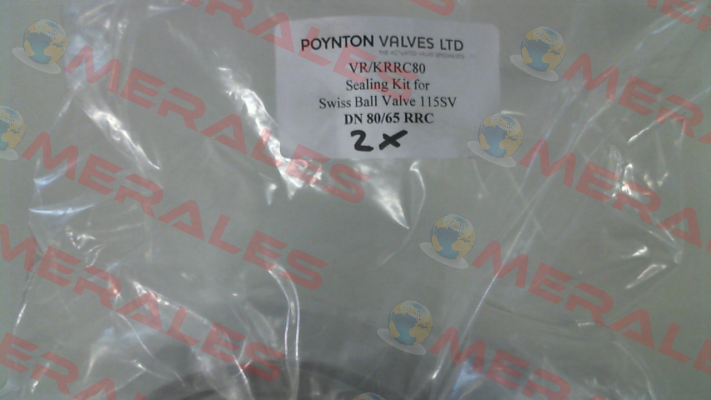 seal kit for valve 2566 DN80/65 Valtaco