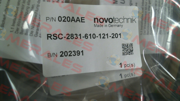 RSC 2831-610-121-201 Novotechnik