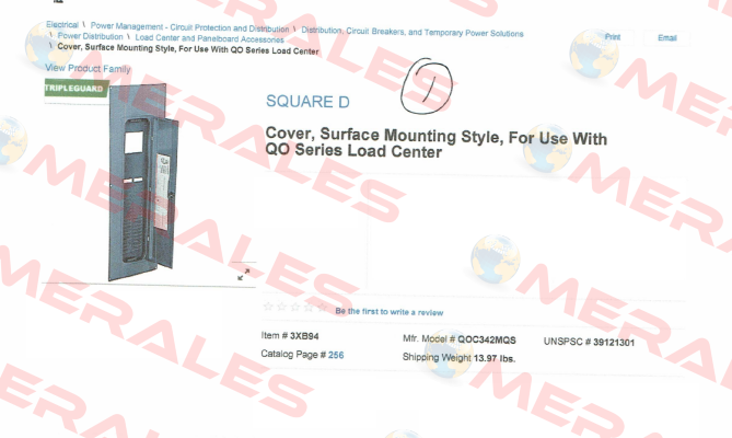 QOC342MQS Square D (Schneider Electric)