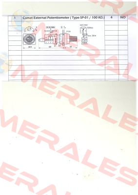 SP-01/100K Comat Releco