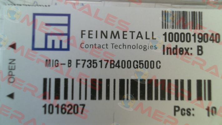 F73517B400G500C FEINMETALL