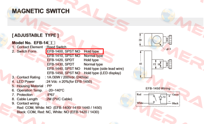 EFB-1400 / EFXCM1P-18S4420001 Finetek