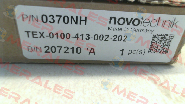 TEX-0100-413-002-202 Novotechnik