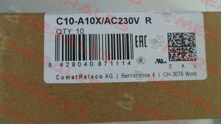 C10-A10X/AC230V Comat Releco