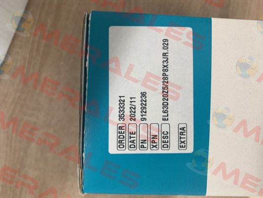 EL63D.20Z5/28P 8X3JR.029 Eltra Encoder