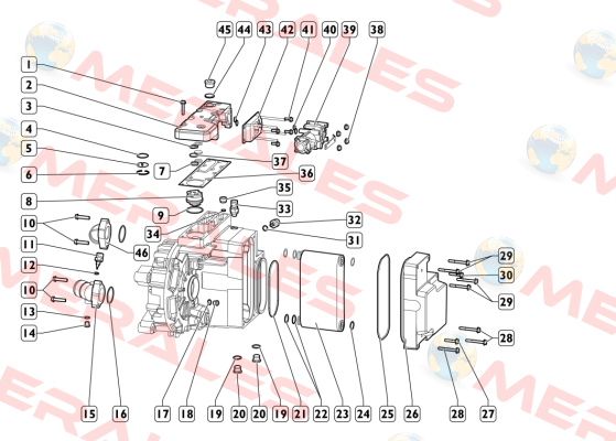 Spare part for VR123 Voith