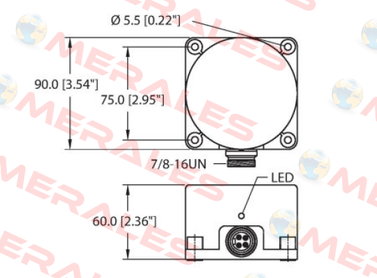 NI60-K90-VN4X-B2141 Turck