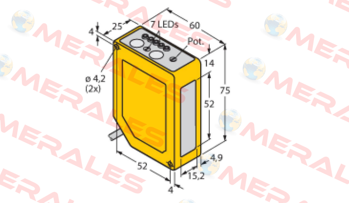 Q60BB6LAF1400 W/30 Turck