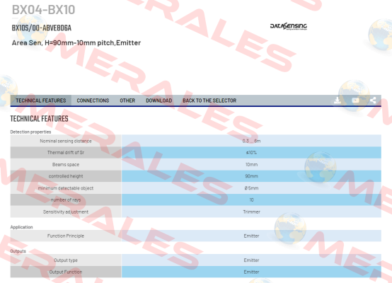 BX10S/00-ABVE806A Micro Detectors / Diell