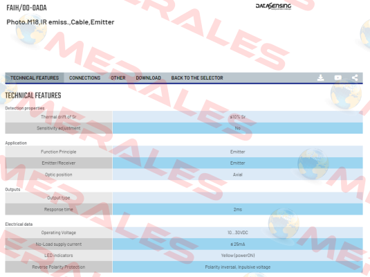 FAIH/00-0ADA Micro Detectors / Diell